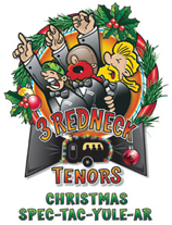 3 Redneck Tenors Show Christmas SPEC-TAC-YULE-AR Logo