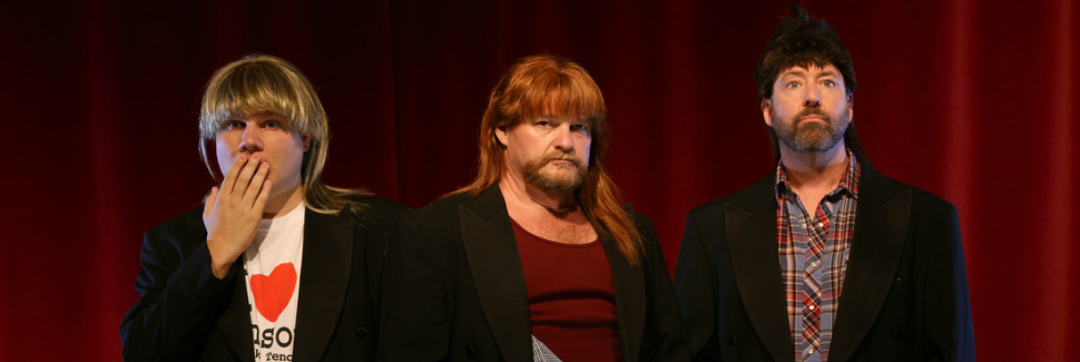 3 redneck tenors singing speak no evil background