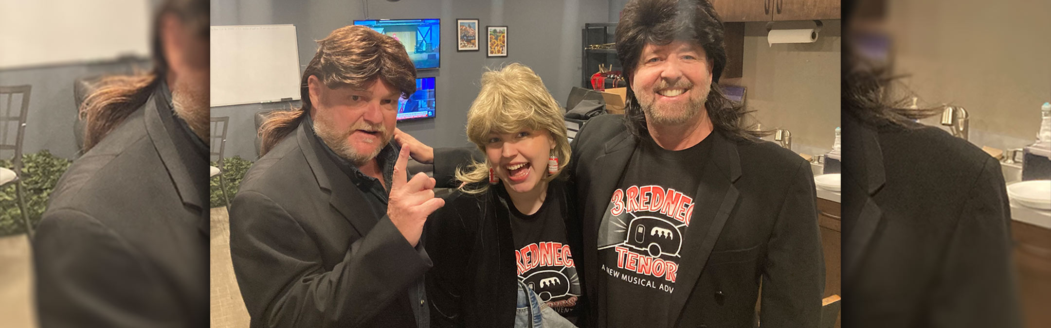 Three Redneck Tenors 2023 Lineup Backstage